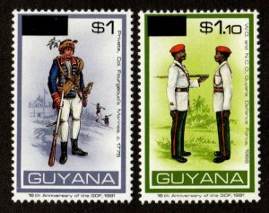 Guyana #416-417 MNH