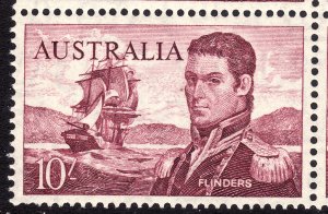 Sc# 377 Australia 1963-1965 Flinders 10/ single MNH CV $32.50