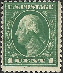 # 405 Mint No Gum Green George Washington