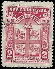 NEWFOUNDLAND   #88 USED (4)