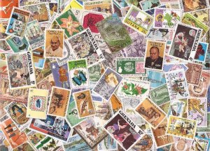 British West Indies Stamp Collection - 1,000 Different Stamps