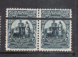 Newfoundland #127 VF Mint Pair