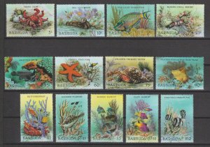 BARBUDA 1987 SG 960/72 MNH