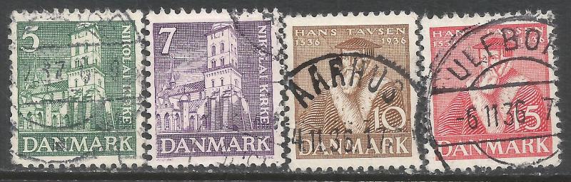 DENMARK 252-255 VFU P277-1