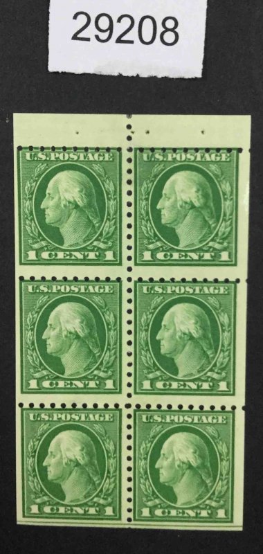 US STAMPS  #424d MINT OG H BOOKLET LOT #29208