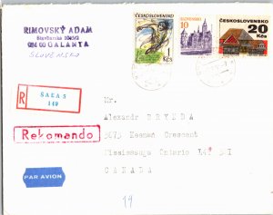 Czechoslovakia, Registered