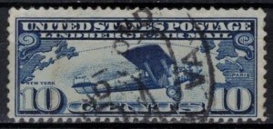 USA - Air Mail - Scott C10 w/ Registry Cancel