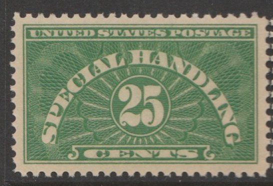 U.S. Scott #QE4a Special Handling Stamp - Mint NH Single