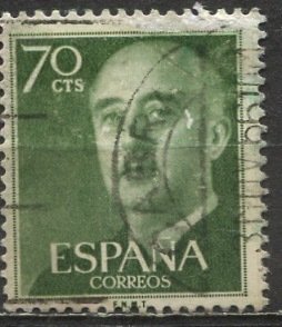 Spain; 1954; Sc. # 823; Used Single Stamp