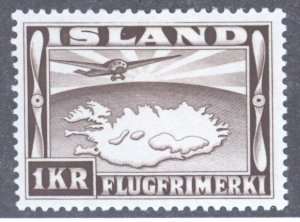 Iceland, Scott #C19, MH