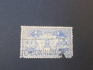 New Hebrides 1912 Sc 28 FU