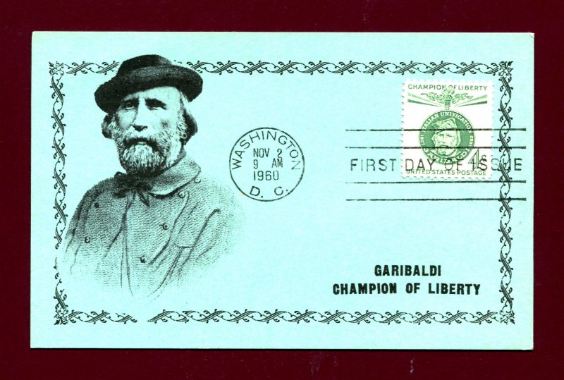 Sc. 1168 Giuseppe Garibaldi FDC - Unknown