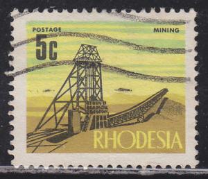 Rhodesia 281 Crushed Rock Tailings Pile 1970