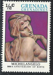 Grenada Grenadines #67 1/2c Works by Michelangelo - Dawn