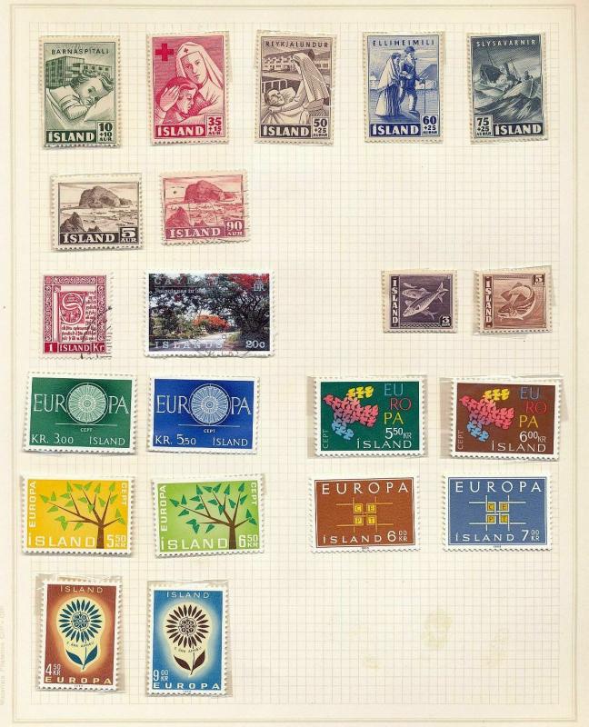 Germany States Monaco Russia Iceland Memel M&U (Appx 80+Items) (JJ849