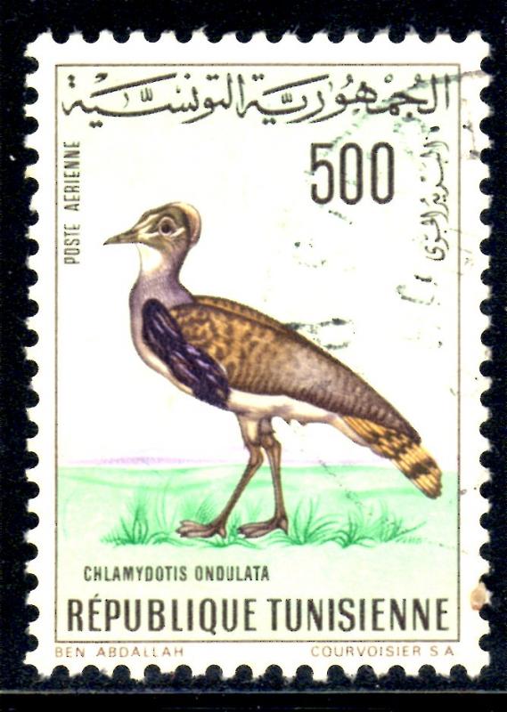 Tunisia #C32, postally used airmail (Bird) 