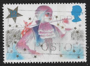 Great Britain #1124 12p Christmas - Pantomime - Principal Boy ~ Used