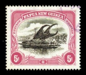 Papua New Guinea #1024 used