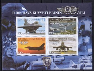 Turkey 2011 Aviation 100 Years Air Force Mi.Bl.79 MNH