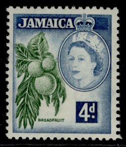 JAMAICA QEII SG164, 4d bronze-green & blue, M MINT. 