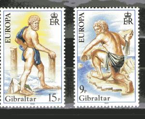 Gibraltar 400-401 MNH