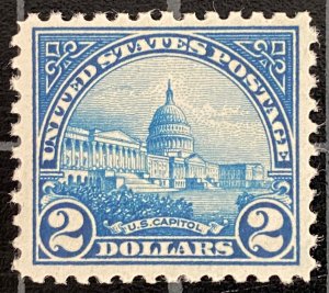 US Stamps - SC# 572 - MOGH - Catalog Value = $55.00