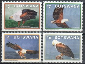 Botswana Stamp 1103-1106  - Fish eagles