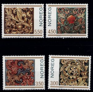 Norway 1046 MNH stamps National Stamp Day Carvings  art