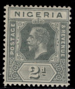 NIGERIA GV SG3, 2d grey, LH MINT.