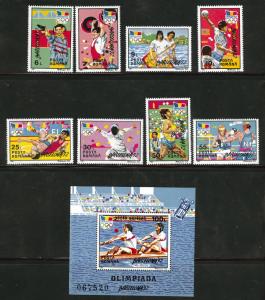 ROMANIA Scott 3749-57 MNH** 1992 Barcelona Olympics set