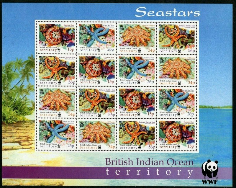 BIOT British Indian Ocean Territory Group Sets + Souvenir Sheets MNH CV$150