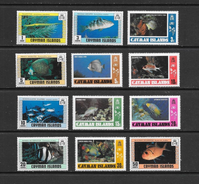 FISH - CAYMAN ISLANDS #405-18 MNH