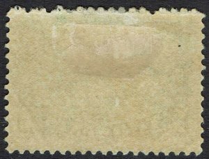 NEWFOUNDLAND 1896 COD FISH 2C GREEN