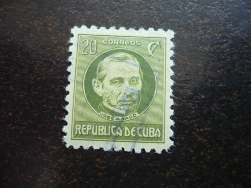 Stamps - Cuba - Scott# 304-307B - Used Set of 7 Stamps