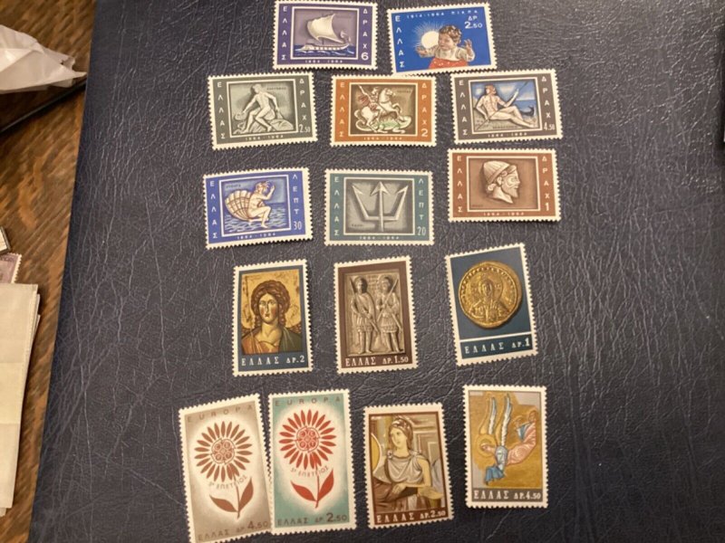 ICOLLECTZONE Greece 788-802 VF NH