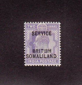Somaliland Protectorate Scott #O8 MH