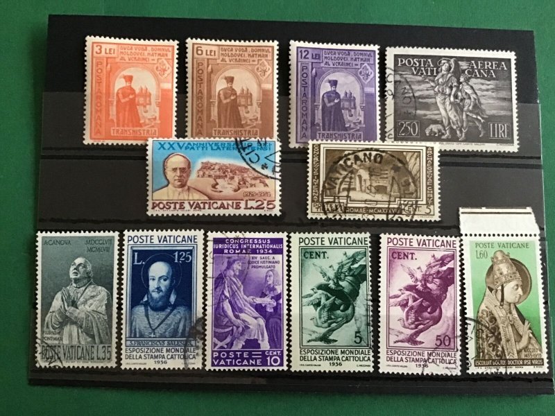 Vatican Mounted Mint & Used Stamps  R44083