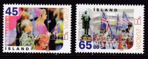 Iceland 1998 Europa Complete (2) National Festivals VF/NH(**)