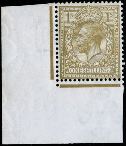 SG395 SPEC N32(9), 1s olive-brown, LH MINT. Cat £80. CORNER MARGINAL.