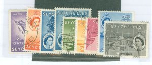 Seychelles #173-77/179/181-2/186 Used Single