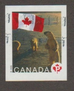 Canada 2191 flag & polar bears
