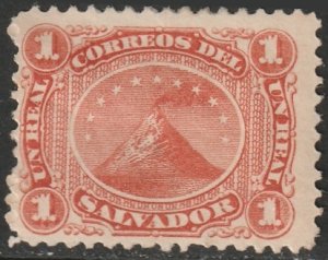 El Salvador 1867 Sc 2 MH*