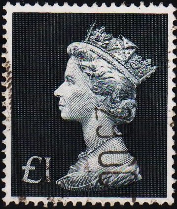 Great Britain. 1970 £1 S.G.831b Fine Used