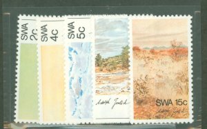 South West Africa #338-342  Single (Complete Set)