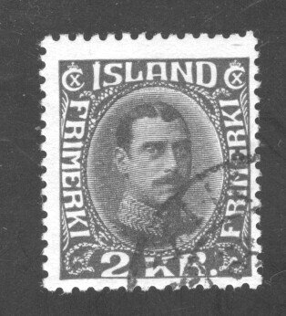 Iceland #186, F/VF, Used,   Cat. $80.00   ....   2790141