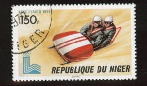 Niger Scott 494 used CTO 1979 olympic stamp