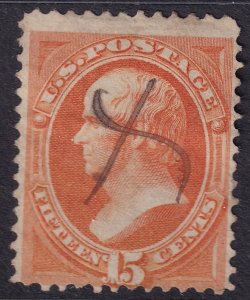 #163 Used, Fine+ (CV $150 - ID33572) - Joseph Luft