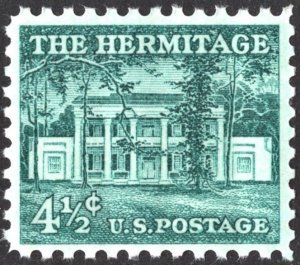 SC#1037 4½¢ The Hermitage Single (1959) MNH