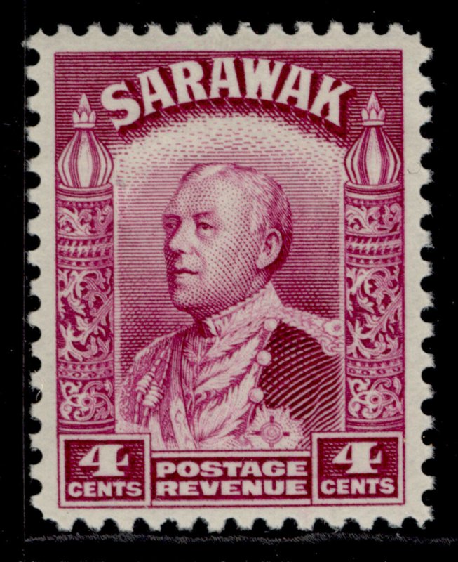 SARAWAK GV SG109, 4c bright purple, M MINT. 