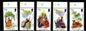 FALKLAND ISLANDS SG885/9 2000 CHRISTMAS USED